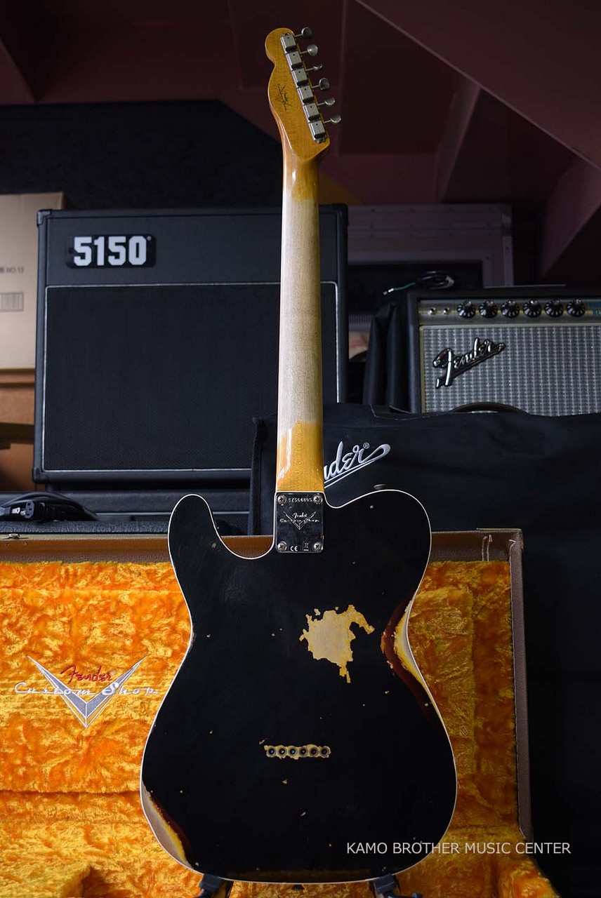 Fender Custom Shop 1960 Telecaster Custom Heavy Relic Aged Black