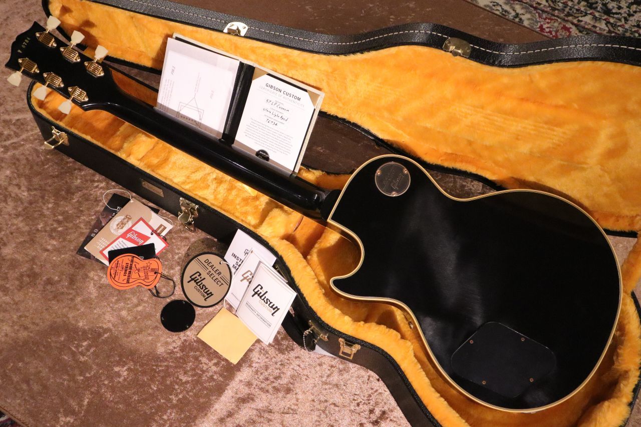 Gibson Custom Shop Murphy Lab 1957 Les Paul Custom 2-Pickup Ultra