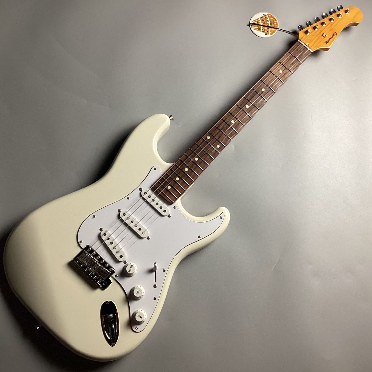 ギター HISTORY HST-Standard VWH Vintage White HISTORY HST-Standard VWH Vintage White【送料無料】【打痕・傷