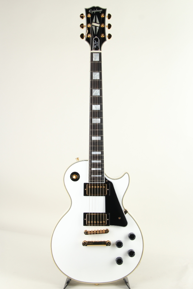 Epiphone Inspired by Gibson Custom Les Paul Custom Alpine White