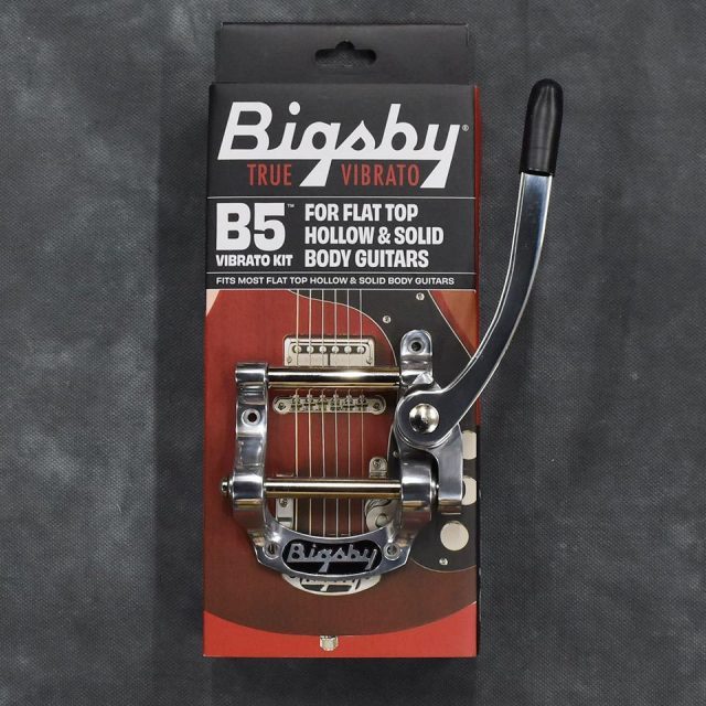Bigsby B5 Polished Aluminum【ウィンターセール特価】（新品特価