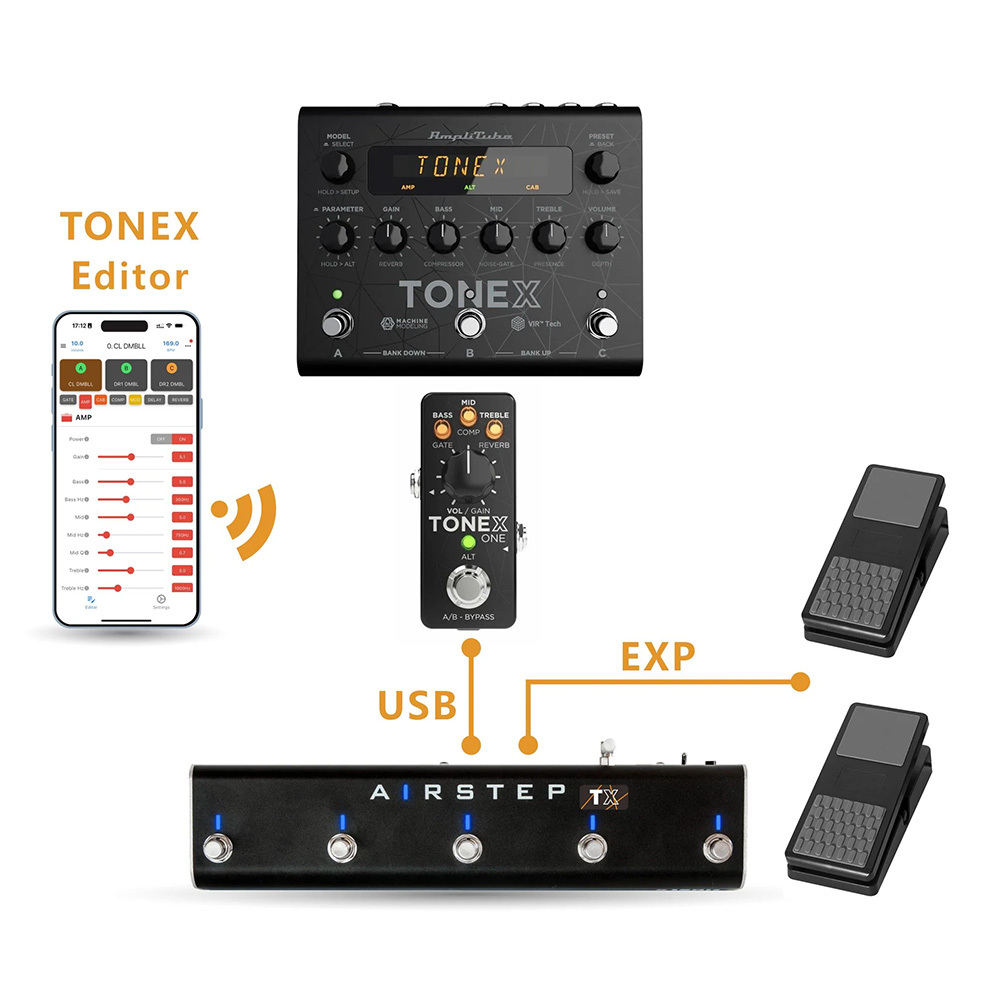 【超美品】AIRSTEP TX SPECIAL EDITION【未使用】 XSONIC AIRSTEP TX Edition（新品/送料無料）【楽器検索デジマート】