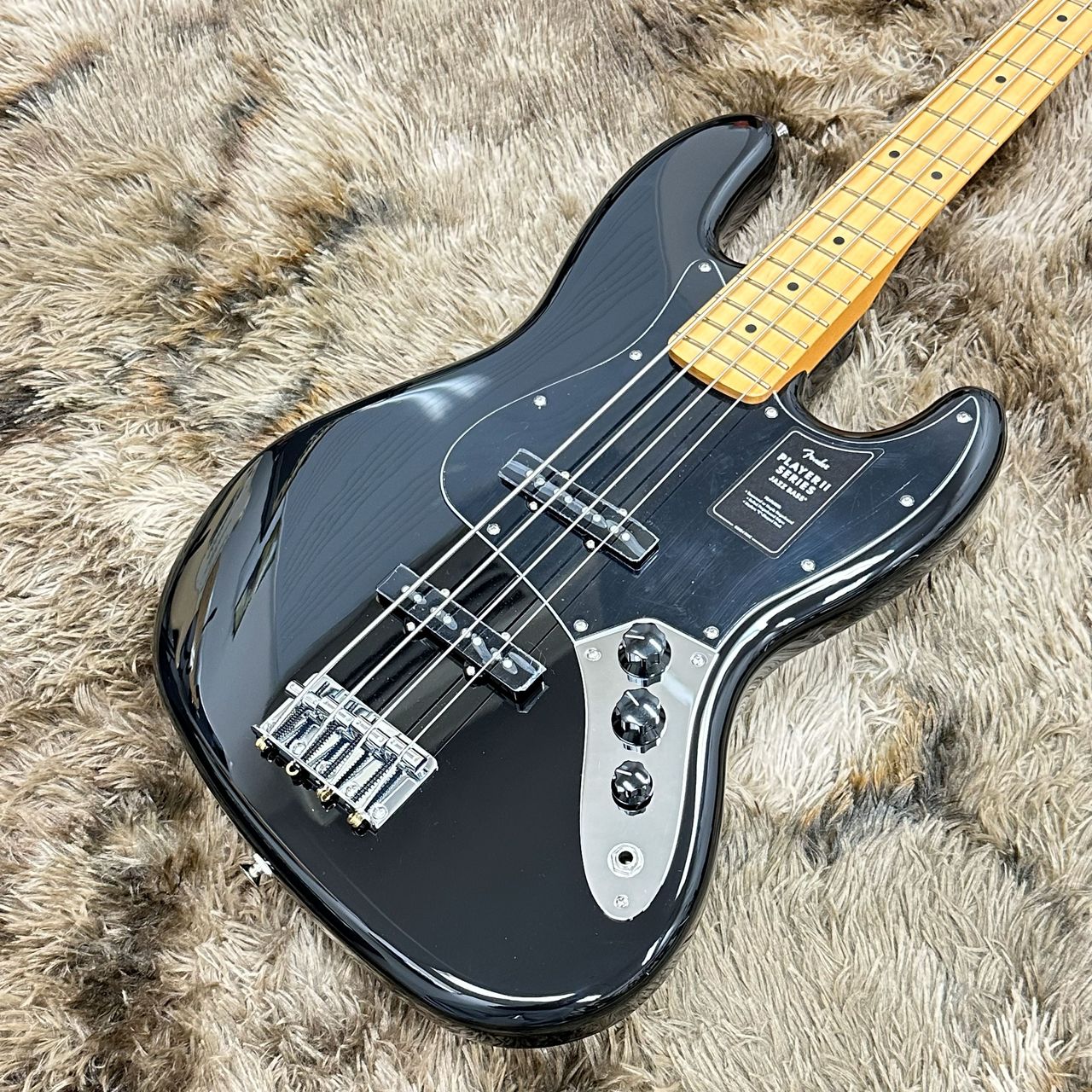 Fender Player II Jazz Bass Maple Fingerboard, Black（新品/送料無料