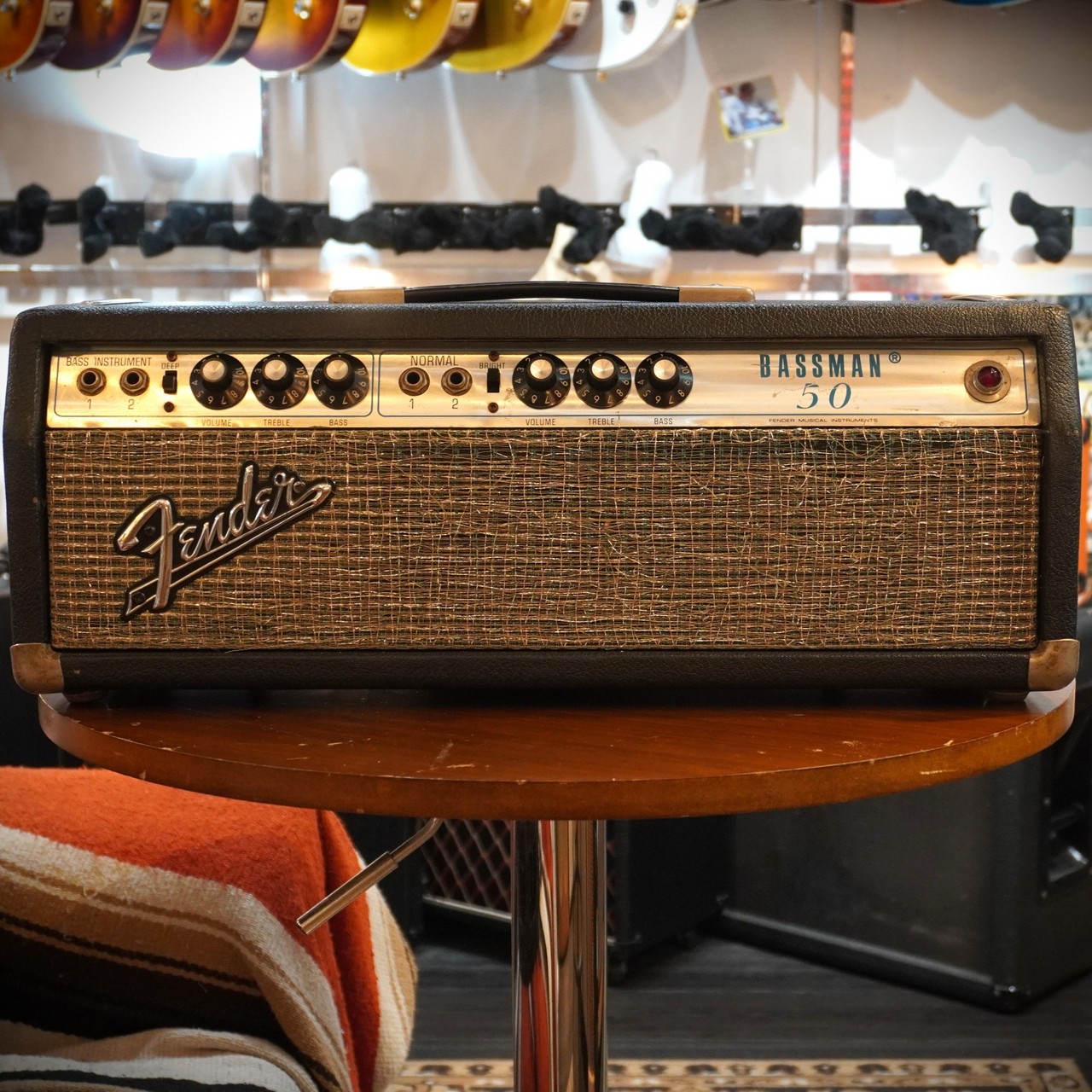 Fender 1973年製 BASSMAN 50 AMP Silver Face【S/N A68336