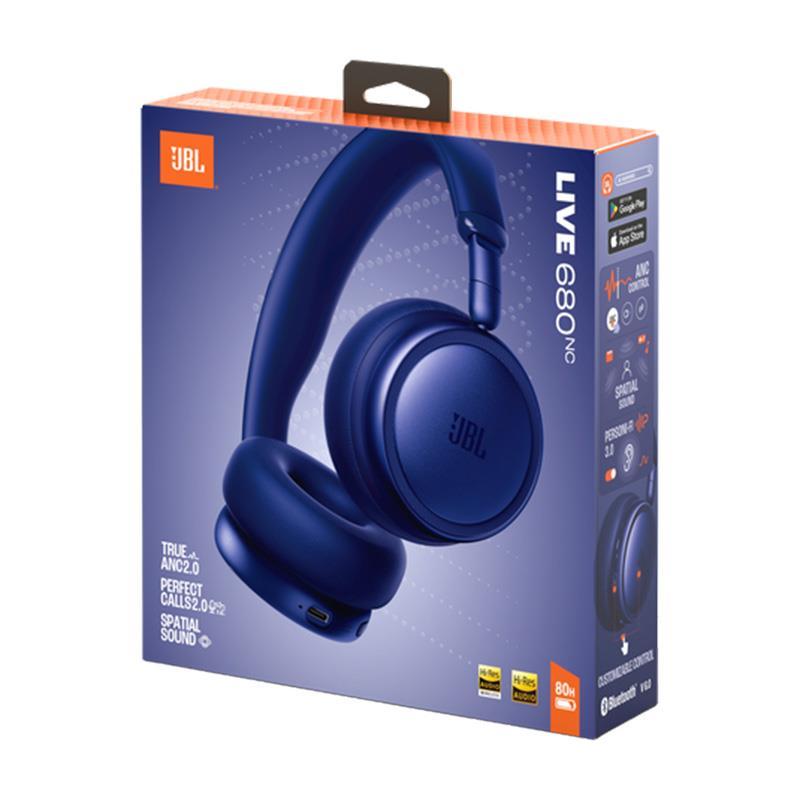 JBL Live 680NC Blue (ブルー)(ジェービーエル)(ワイヤレスヘッドホン