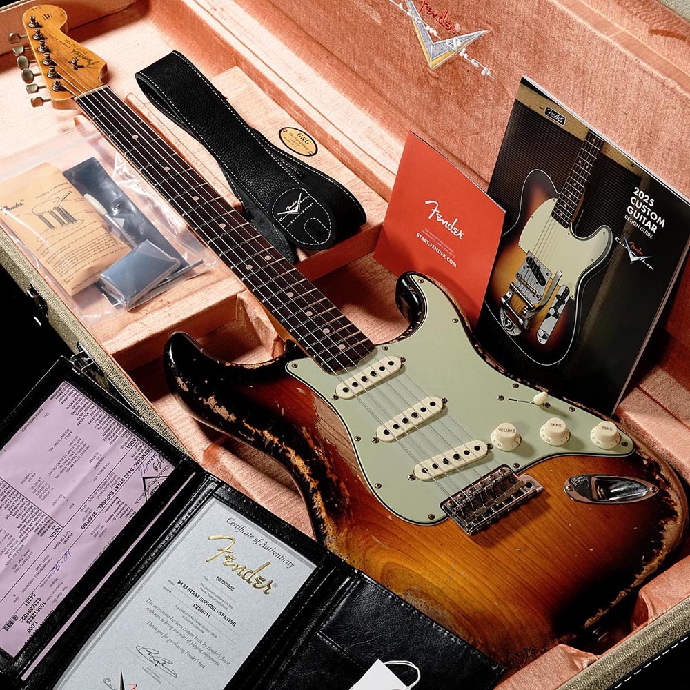Fender Custom Shop Time Machine 1963 Stratocaster Super Heavy