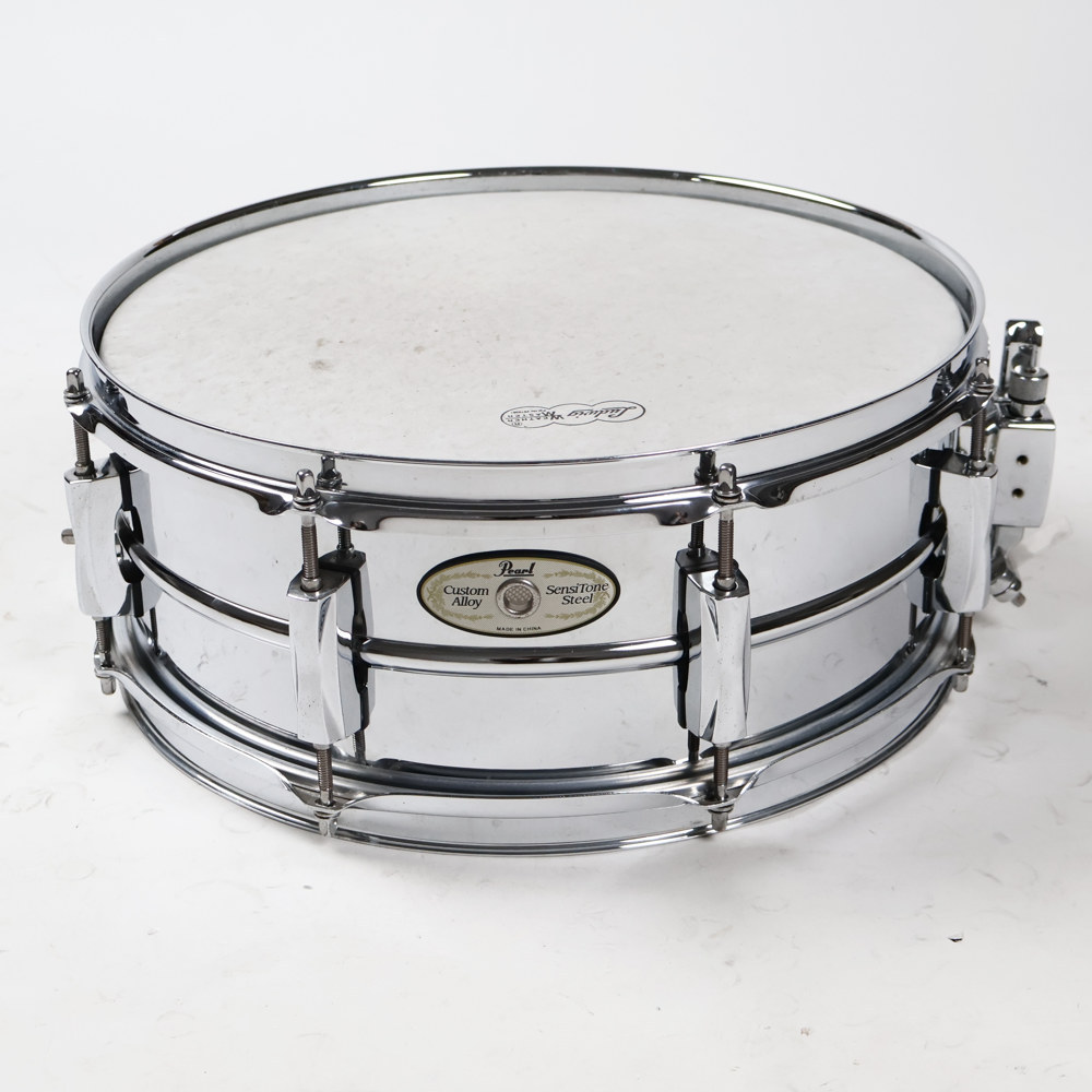 Pearl 【中古】 スネアドラム パール Pearl SensiTone Steel Custom