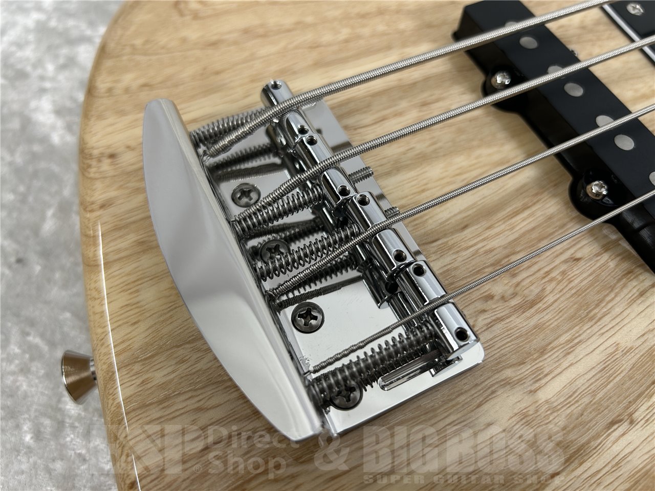 Kikuchi Guitars Hermes MV4 PASSIVE (Natural)（新品/送料無料