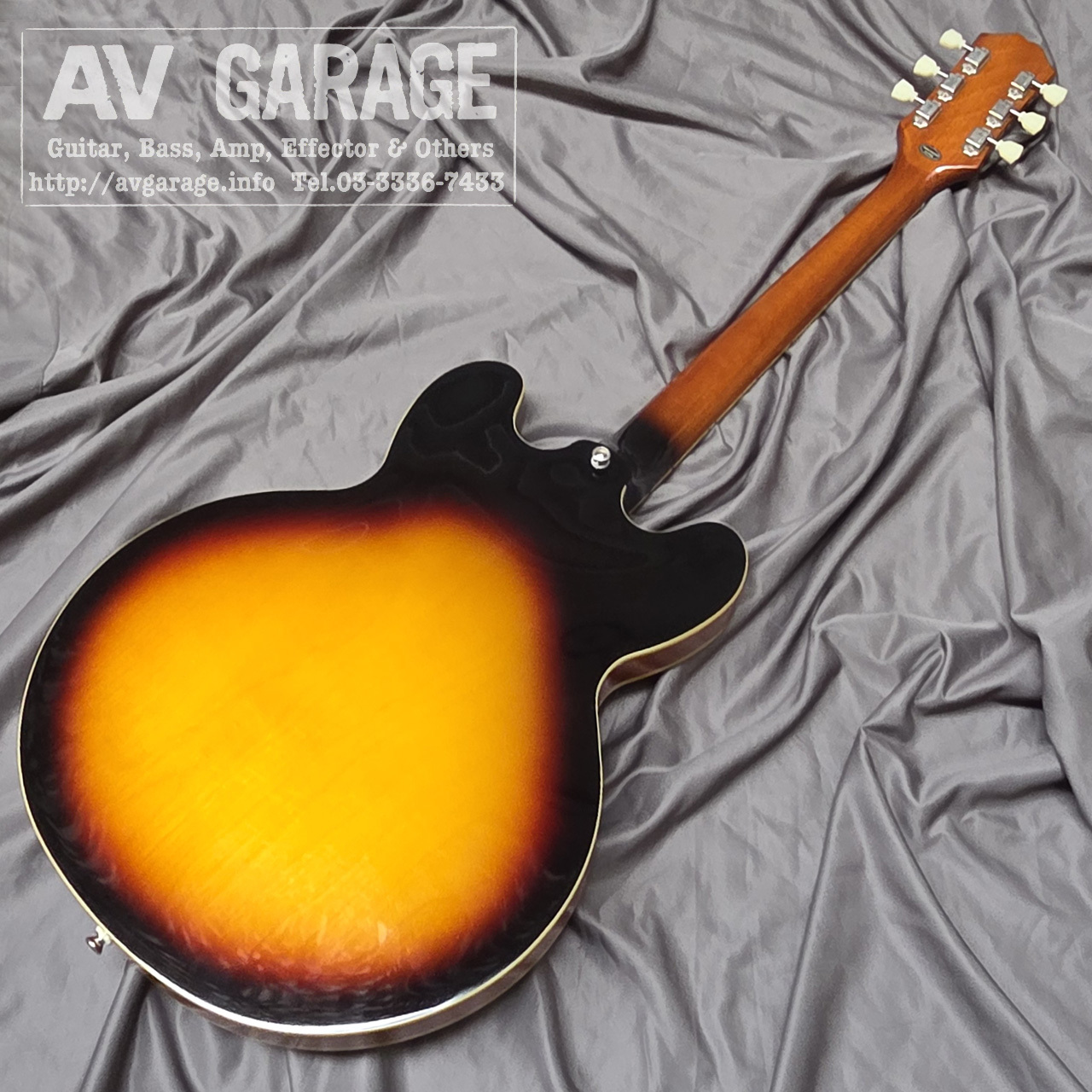 Epiphone Inspired by Gibson ES-335 IG VS 2023年製 3.47kg（中古