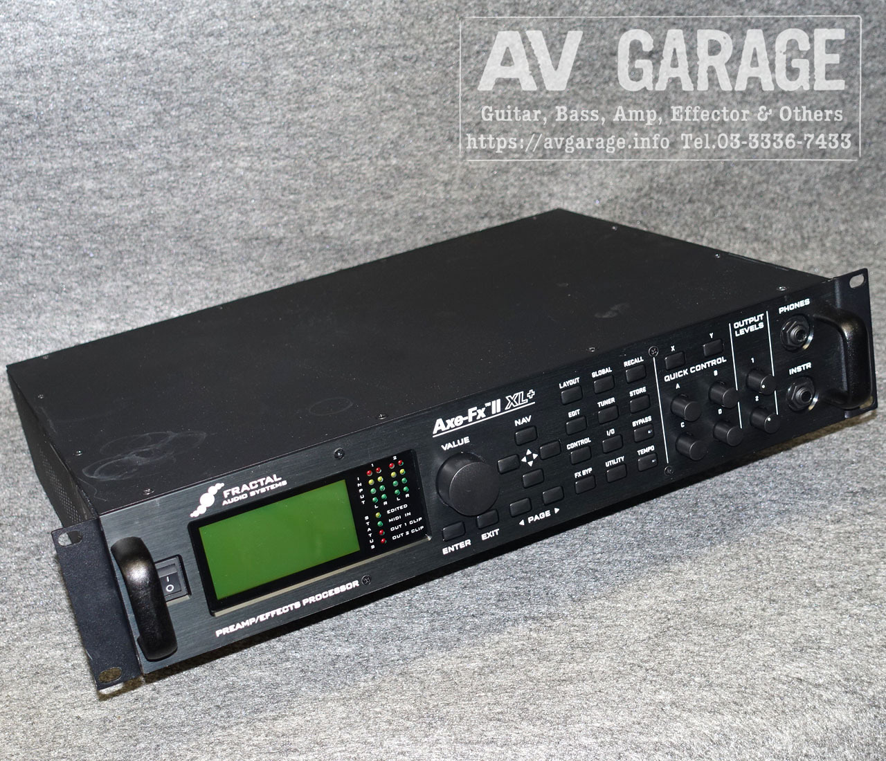 売れ筋がひ新作！ アンプ Fractal Audio System / Axe-FX II XL+ ...