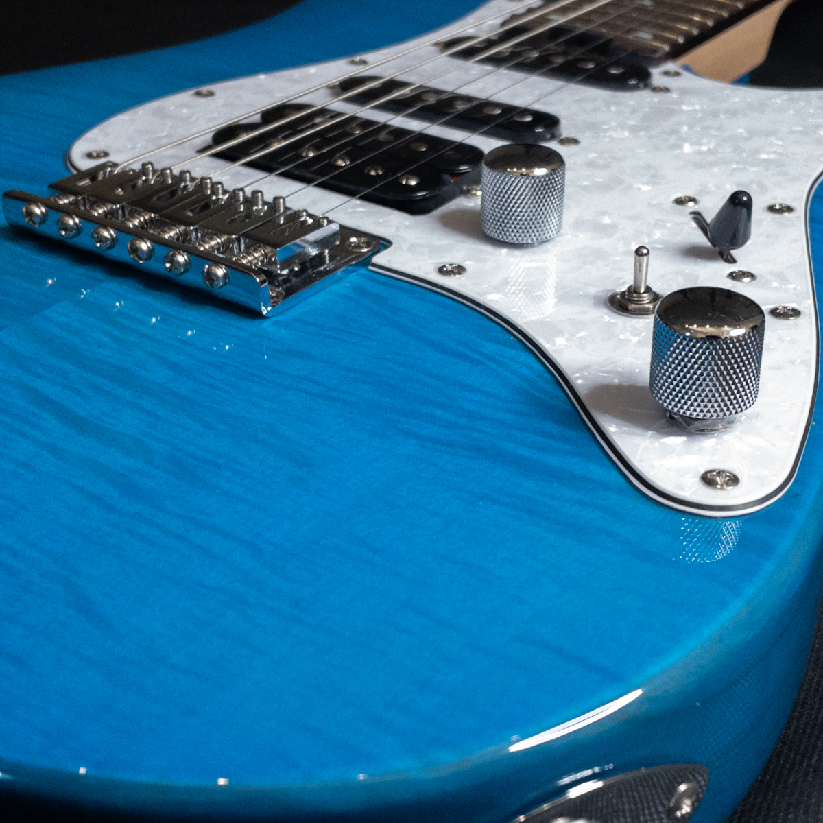 SCHECTER OL-BH-FM-FXD/ILB(Indigo Light Blue)（新品特価）【楽器検索