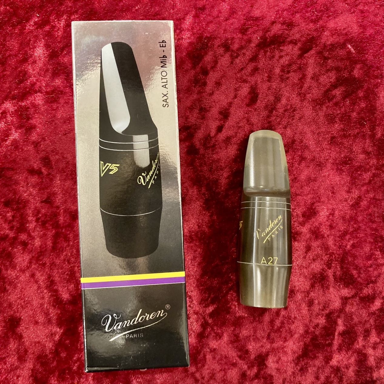 VANDOREN V5/A27 アルトサックス用マウスピース【現品特価】（新品特価