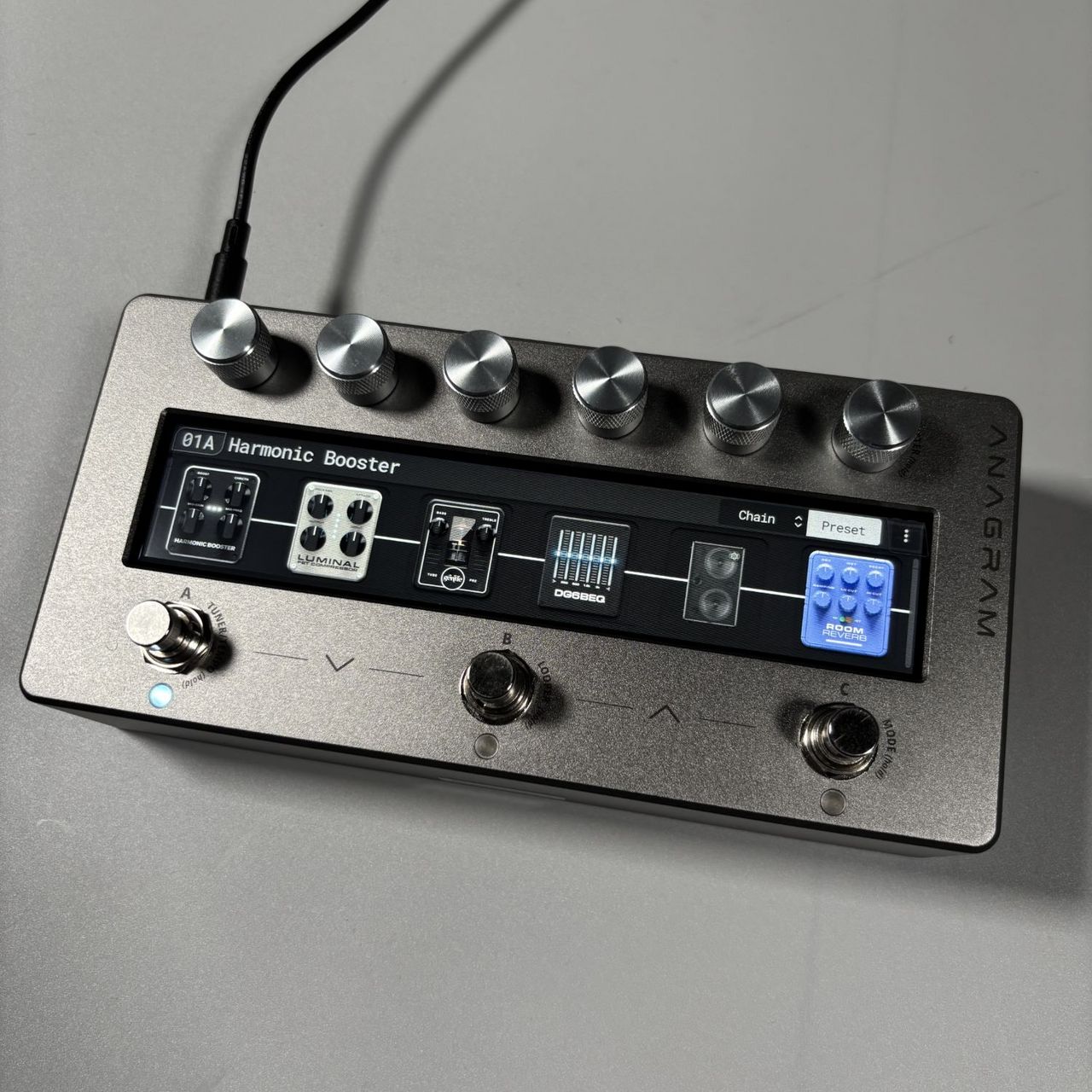 Darkglass Electronics Anagram Neural Amp Modeler (NAM)対応 ベース