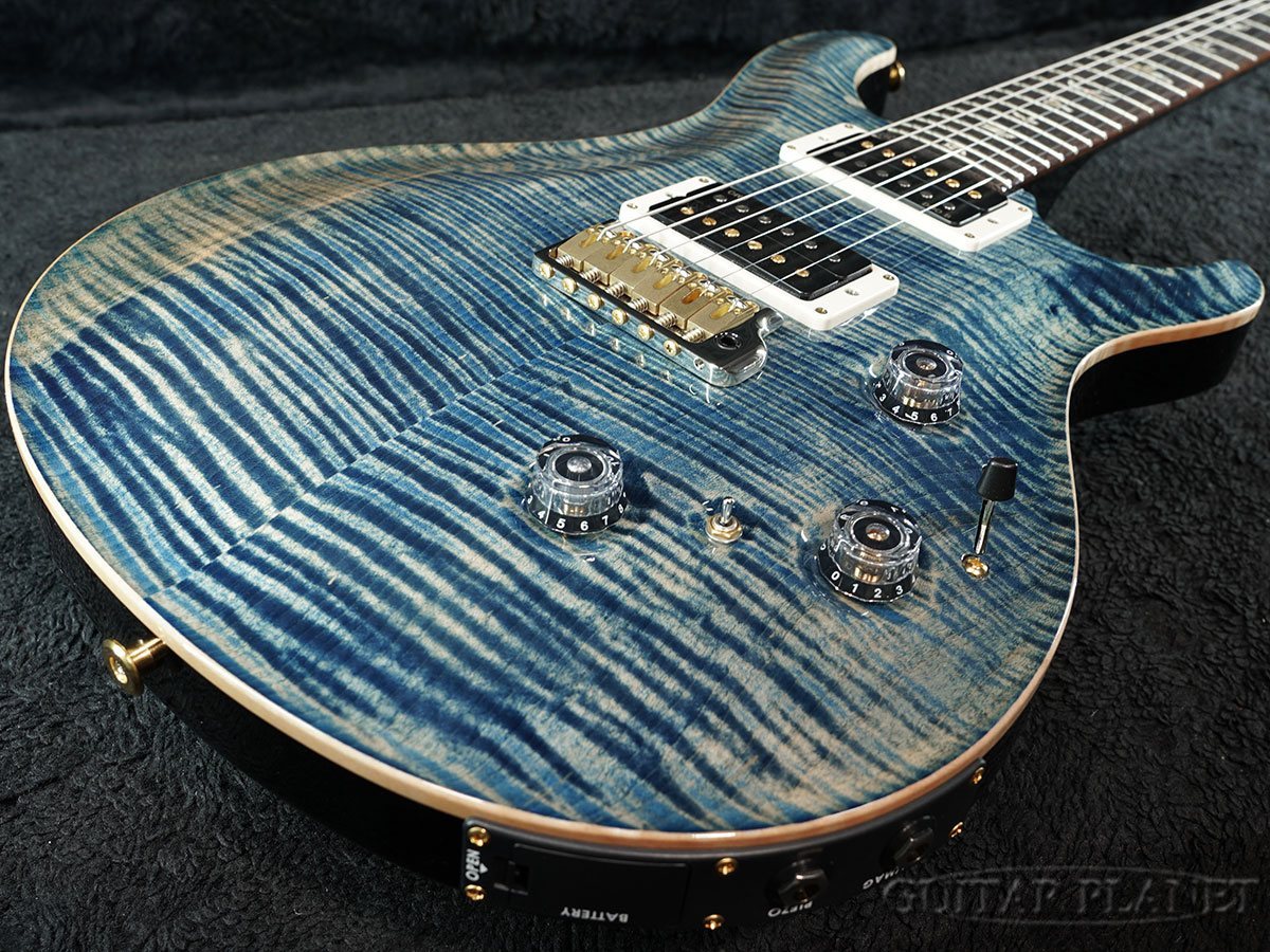Paul Reed Smith(PRS) Custom 24 Piezo 10 Top -Faded Whale Blue