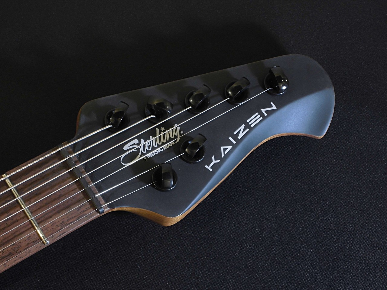 Sterling by MUSIC MAN KAIZEN7 / STEALTH BLACK【新商品 !! 】【7弦