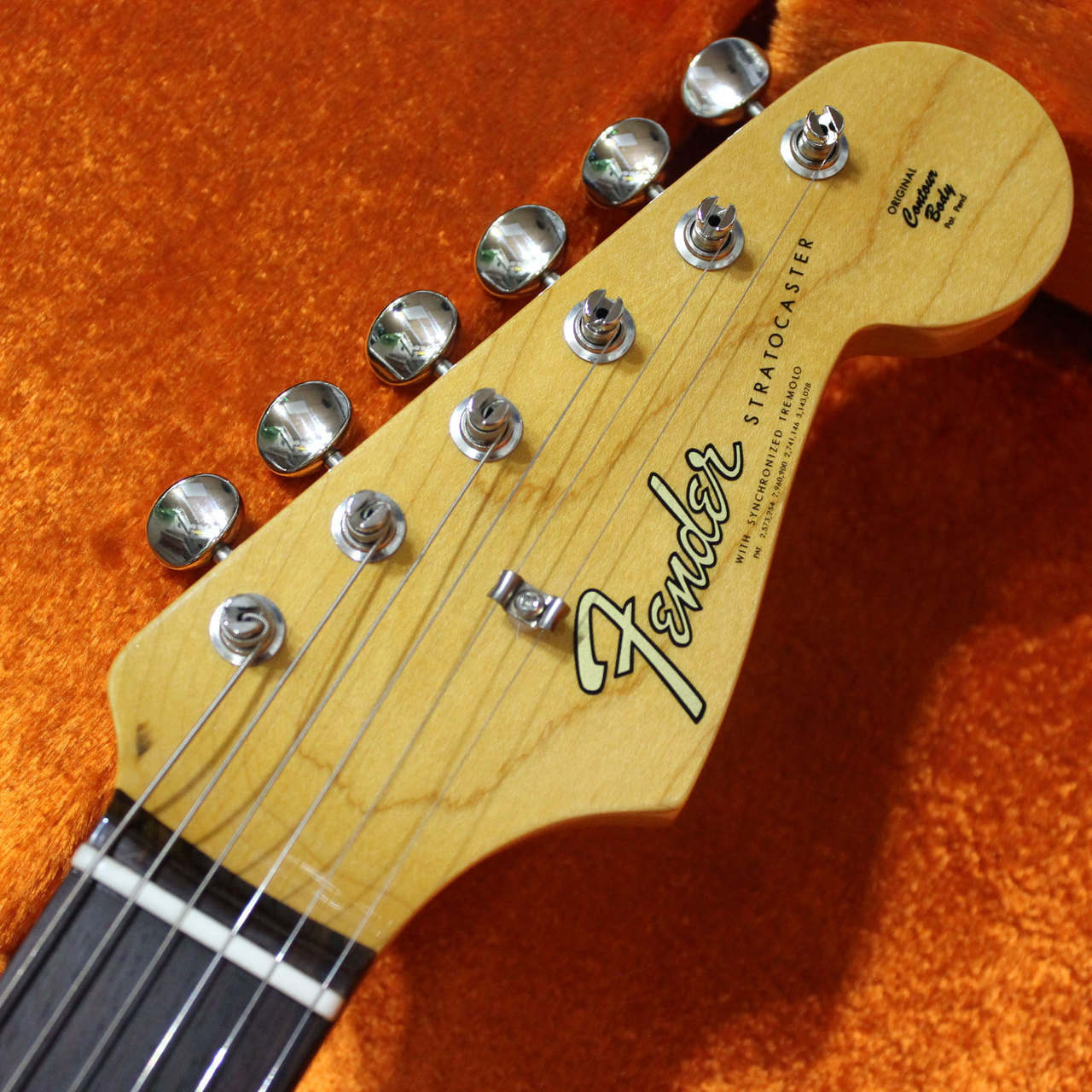 Fender American Vintage II 1965 Stratocaster Shoreline Gold ローズ