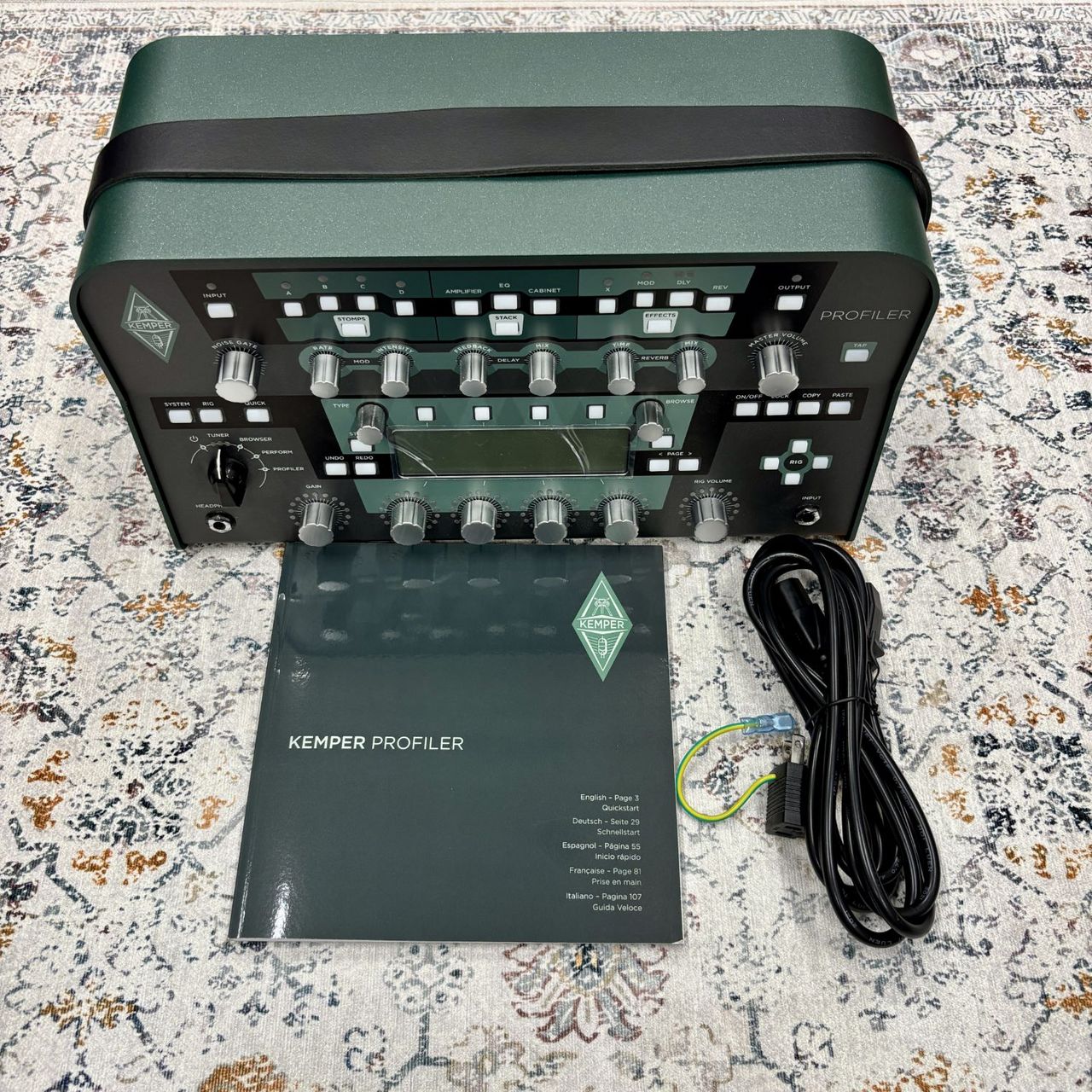 Kemper PROFILING AMP ブラック【現物画像】 専用ケース付属 パワー Kemper PROFILING AMP ブラック【現物画像】 専用ケース付属 パワー