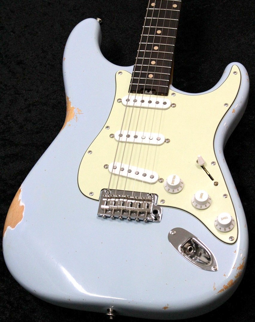 infinite Custom Order Trad Fullsize ST SSS -Sonic Blue/Mid Aged