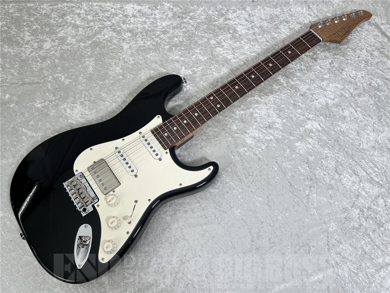 Suhr JE-Line Classic S Antique Roasted Flame Maple(Black