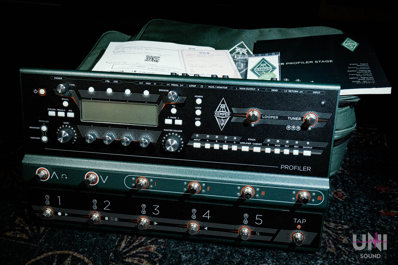 Kemper Profiler Stage w/ Kemper BAG PROFILER STAGE (Kemper用