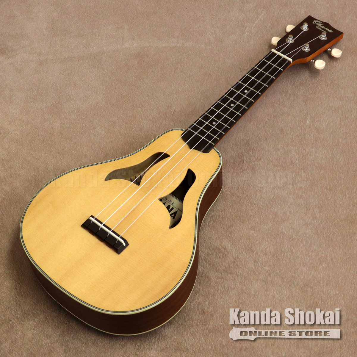 Ohana Ukuleles VK-70R, Roy Smeck Signature Vita-Style in Soprano