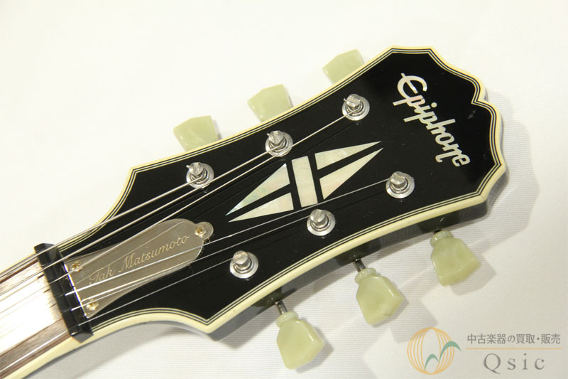 Epiphone Tak Matsumoto DC Custom Ebony [NL340]【阿倍野店在庫