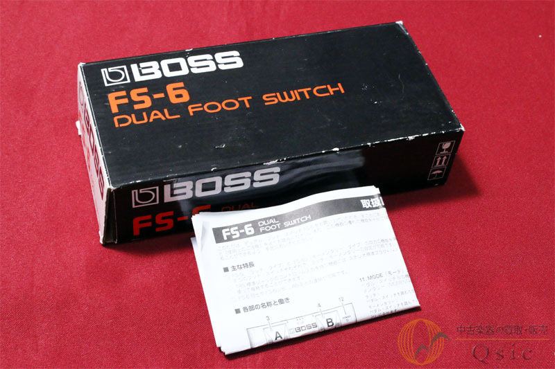 BOSS FS-6 Dual Foot Switch [XL668]【神戸店在庫】（中古）【楽器検索