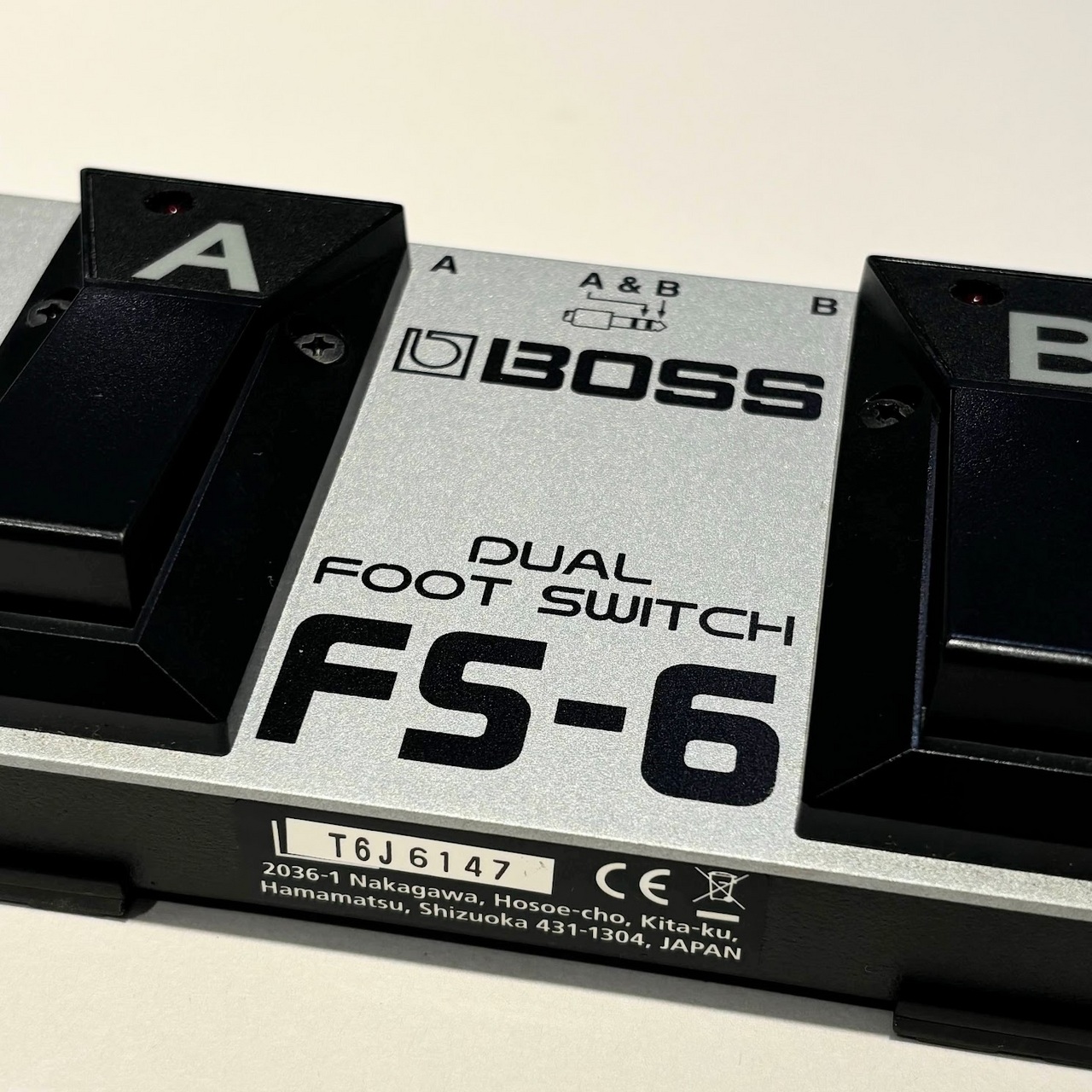 K512 未使用品 BOSS FS-6 デュアルフットスイッチ BOSS FS-6 デュアルフットスイッチ | サンフォニックス