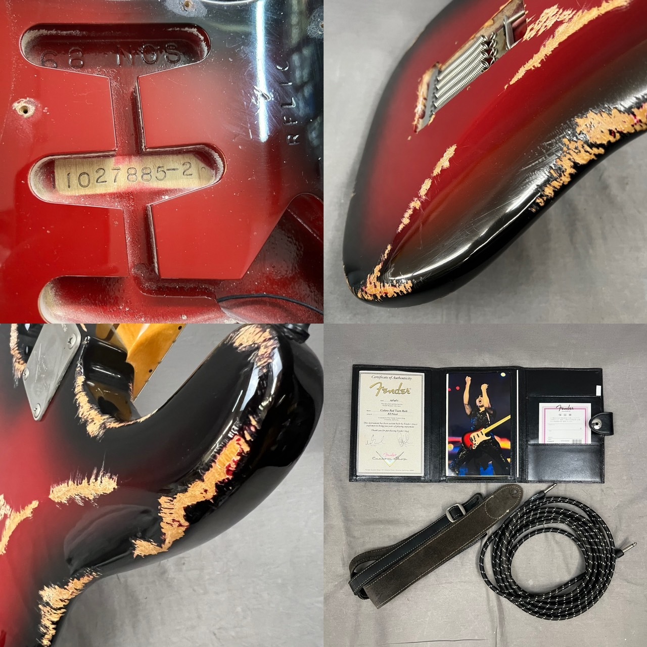 Fender Custom Shop Team Built ken Signature Stratocaster Galaxy