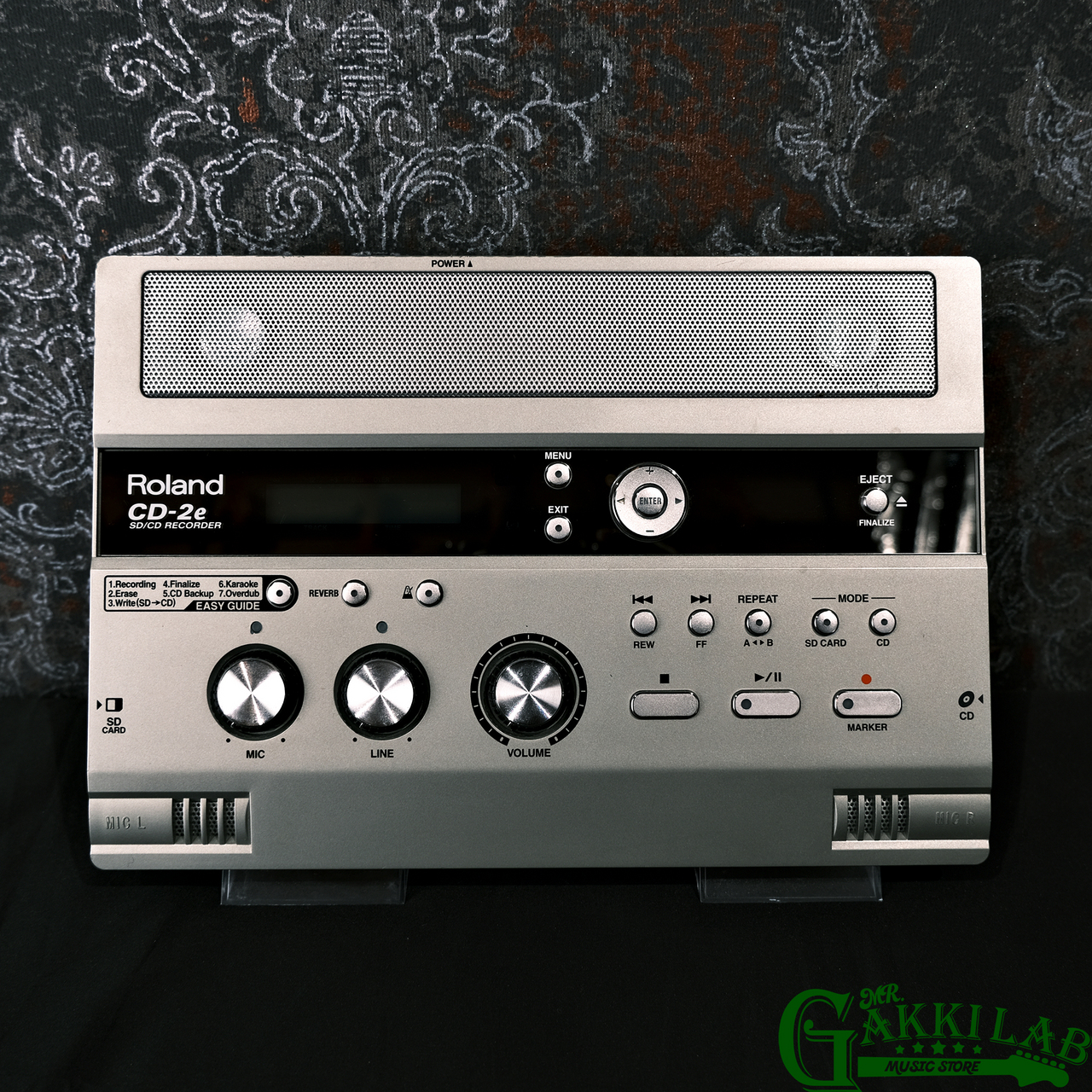 極美品】Roland ローランド CD-2E SD CDレコーダー MTR