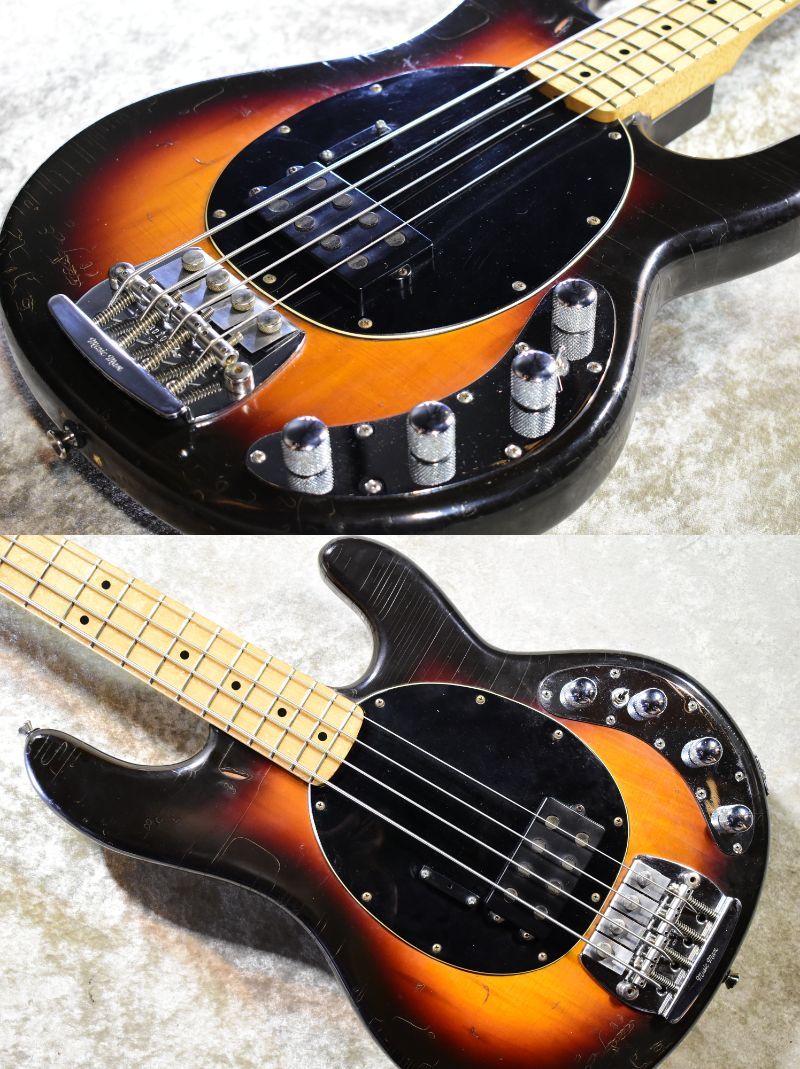 MUSIC MAN Sting Ray Modified 80's-3tone Sunburst-【4.67kg】【80