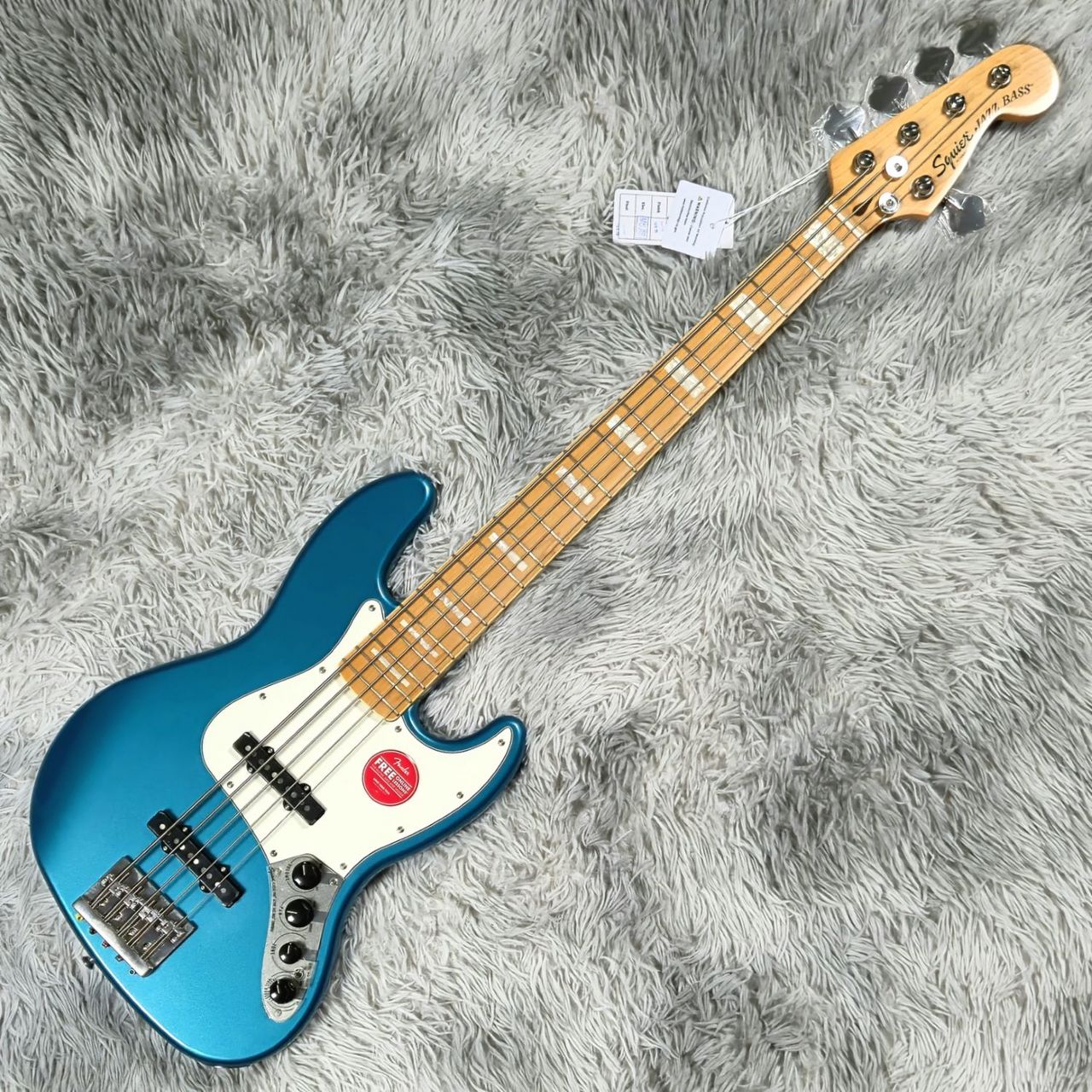 Squier by Fender Classic Vibe Active '70s Jazz Bass V Ocean