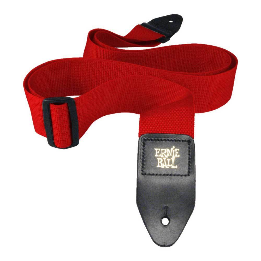 ERNIE BALL アーニーボール POLYPRO STRAPS 4040 Red ギターストラップ 