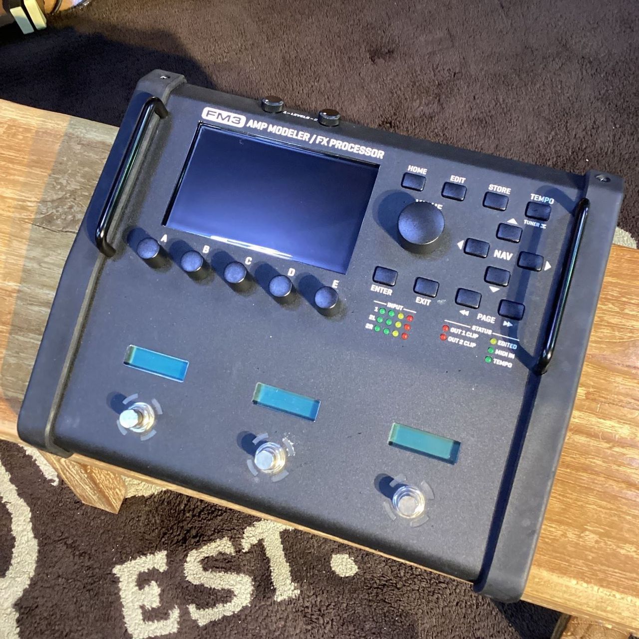 Fractal FM3 マルチエフェクター 中古 美品 日本語取説PDF付