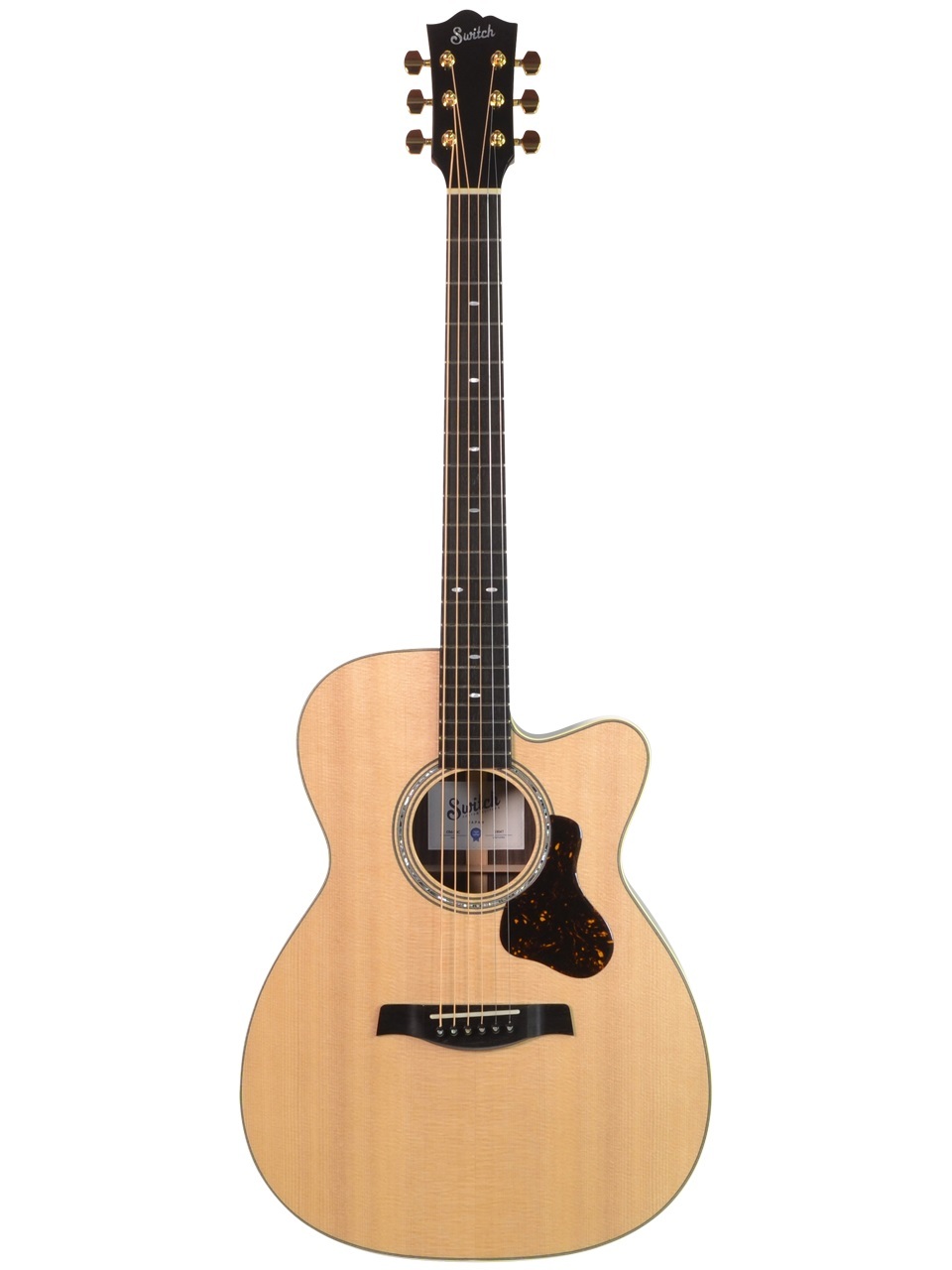 低価格の アコースティックギター SWITCH OM-70C Guitars Custom 