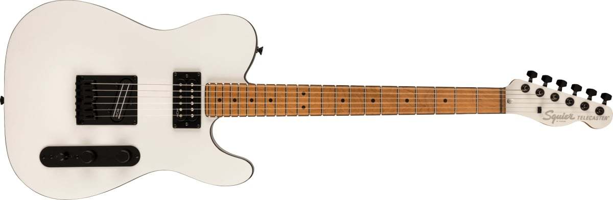 Squier / Contemporary Telecaster RH Roasted Mple Pearl White