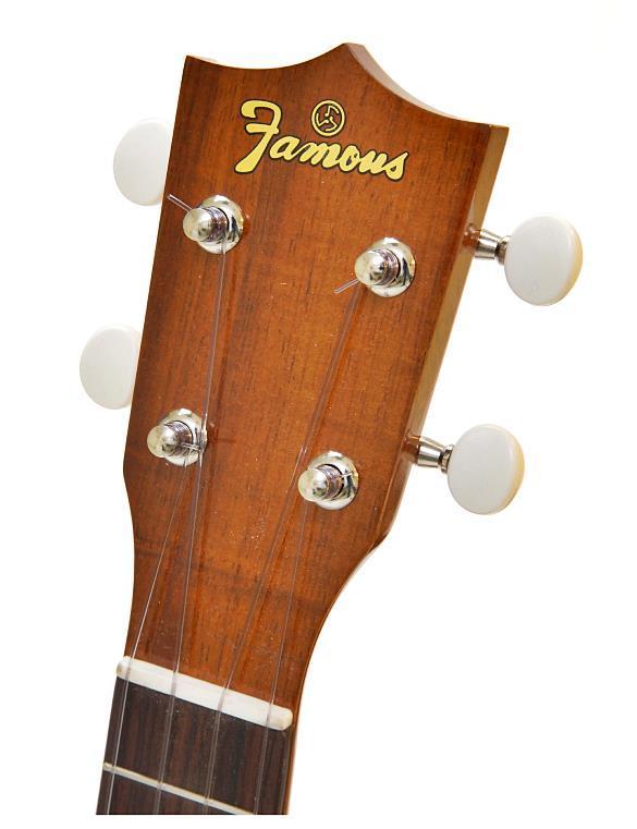 Famous FS-5G ソプラノウクレレ 山野楽器オリジナル6点セット 【日本製