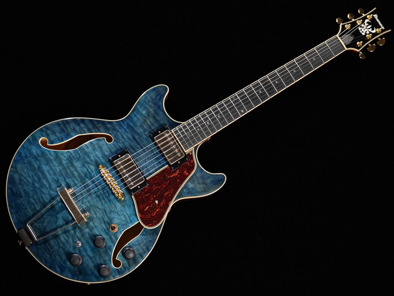 Ibanez AMH90QM TBL 【ヘッドトップ傷有り特価】（B級特価/送料無料