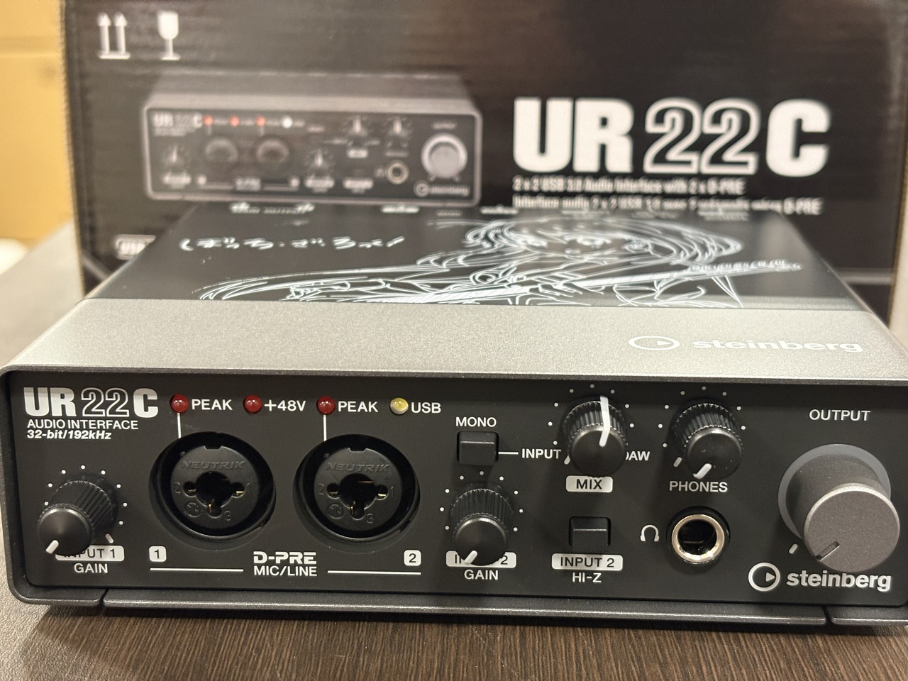 Steinberg 【ライセンス未登録】 UR22C BTR -BOCCHI EDITION-｜開封
