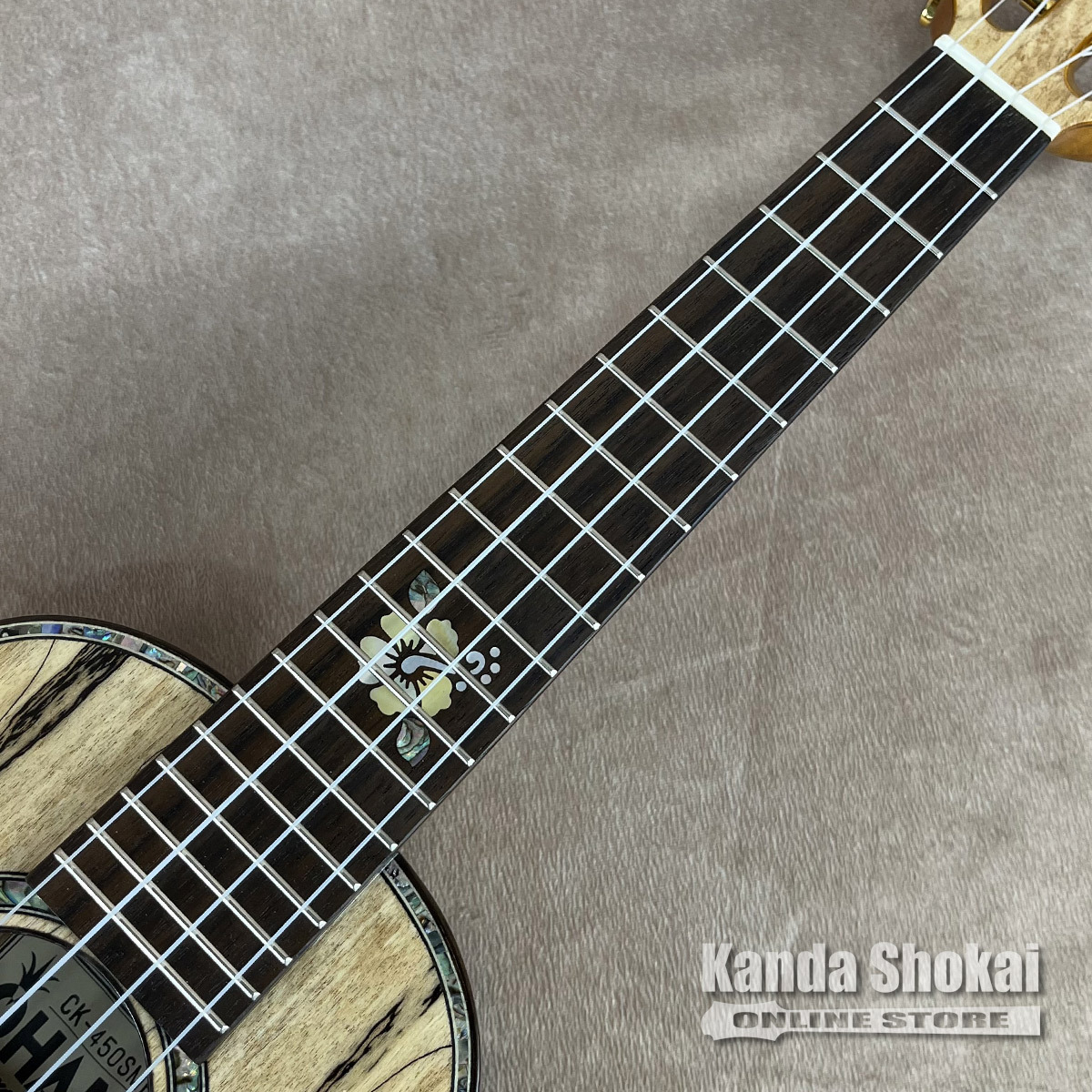 ★日本の職人技★ Ohana Ukuleles Back & Top Maple Spalted Solid SMP, CK-450 財布・ケース・小物入れ