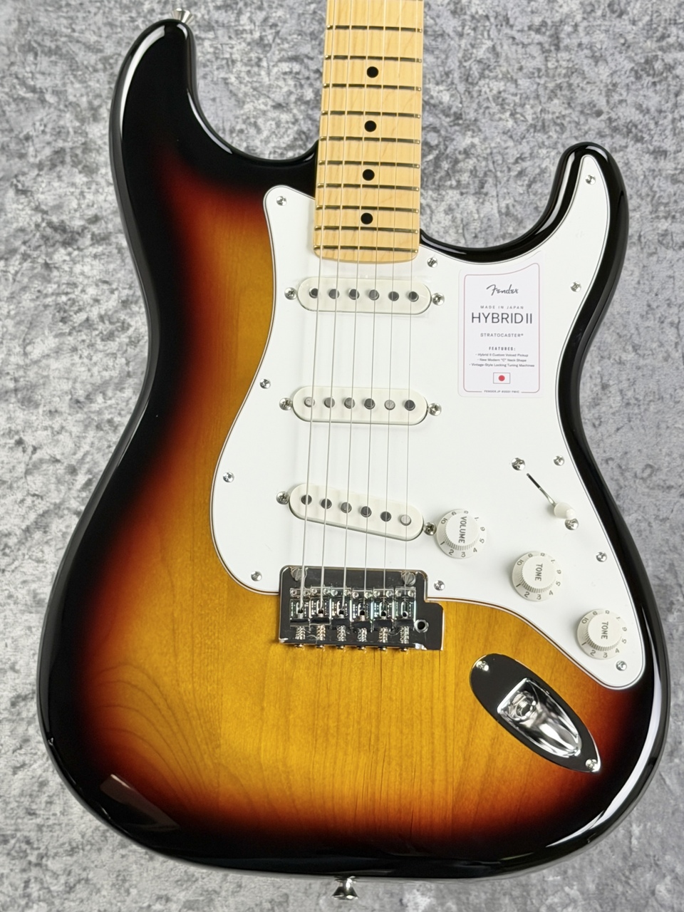 ギター Fender Made in Japan Hybrid II Fender Made in Japan Hybrid II Stratocaster -3-Color Sunburst
