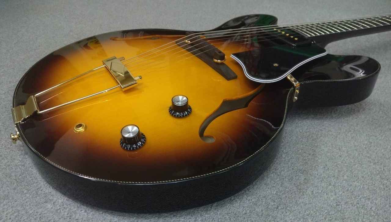 Seventy Seven Guitars EXRUBATO-ONE/S SB(サンバースト) フル