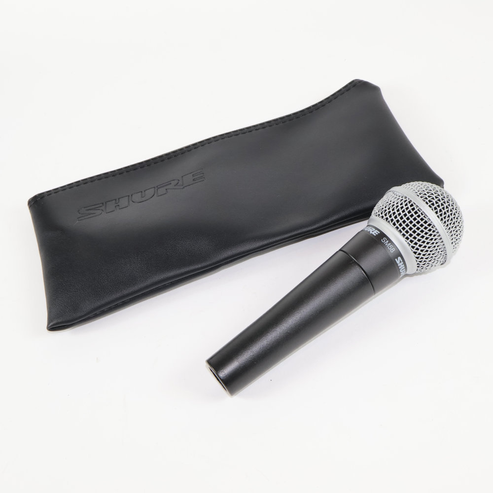 中古SHURE SM58 ダイナミックマイク 2本セット 中古SHURE SM58 ダイナミックマイク 2本セット