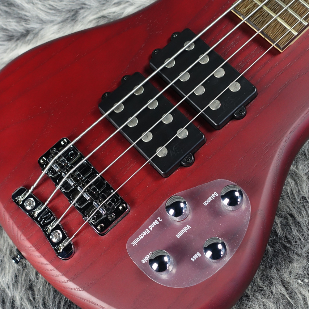 Warwick Corvette 
 4Strings Burgundy Red Transparent Satin【B級