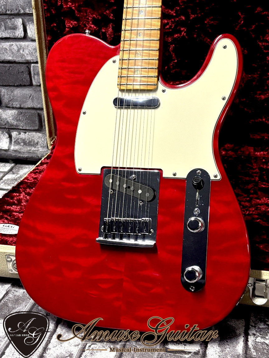 Fender Custom Shop Custom Deluxe Telecaster # Candy Red