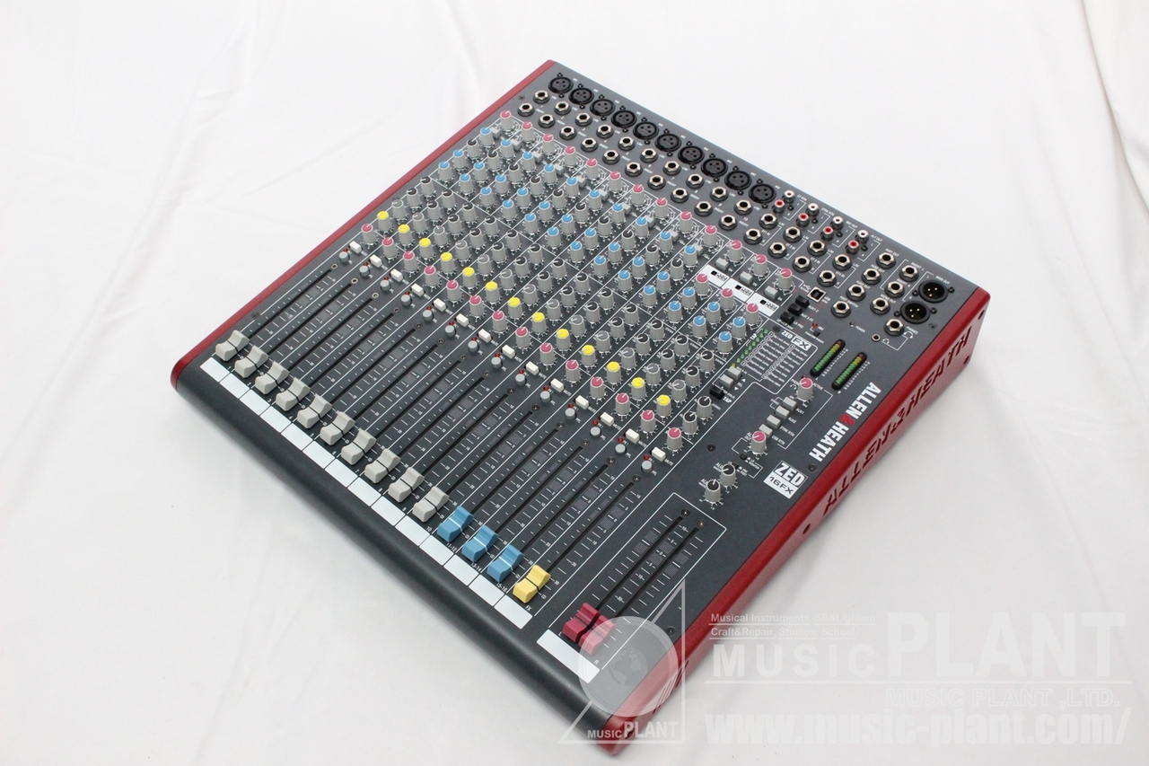ALLEN & HEATH ZED16FX（中古）【楽器検索デジマート】