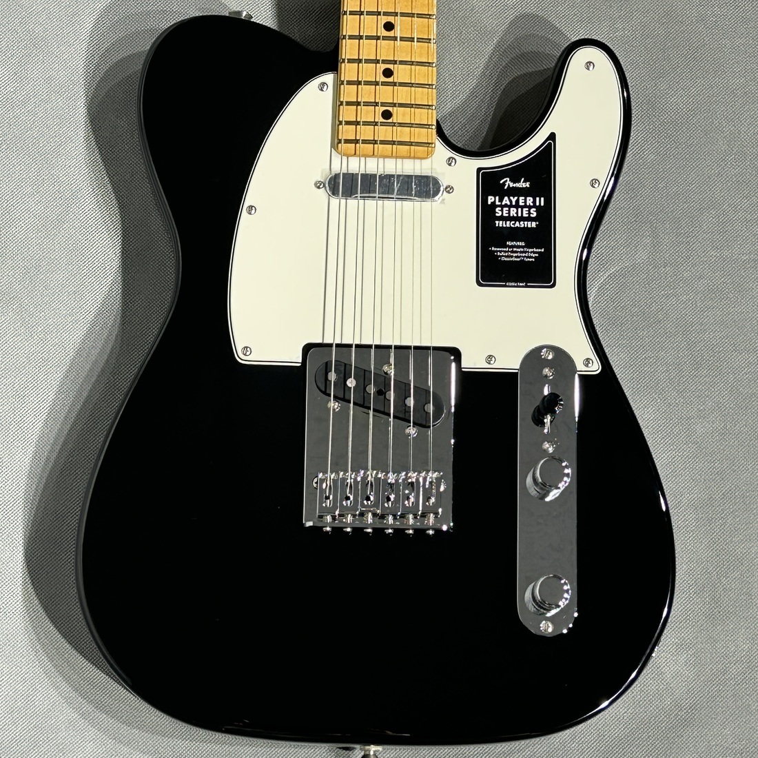 ギター Fender Player Telecaster Black MN Fender PLAYER II Telecaster MN BLK Black ≪約3.4kg≫ （新品特価
