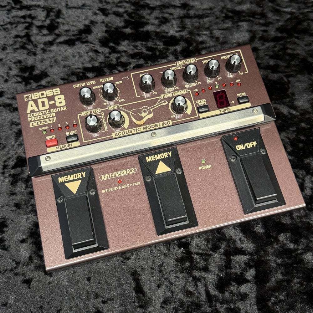 BOSS AD-8 / Acoustic Guitar Processor 【新宿店】（中古）【楽器検索