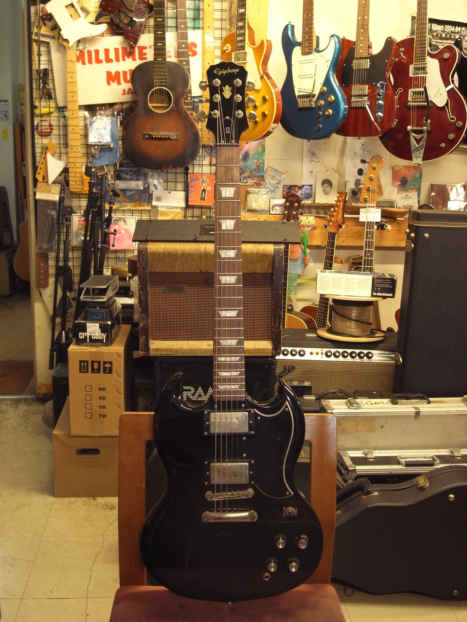 ギター Epiphone LTD G-400 Epiphone（エピフォン） 【中古】 G-400 SG Custom 3PU Candy Apple