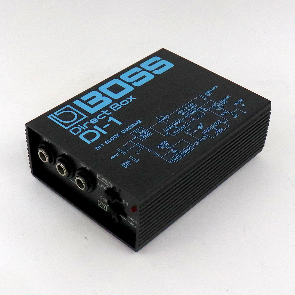BOSS ダイレクトボックスDI-1 Amazon.com: BOSS Direct Box (DI-1),Black : Musical Instruments